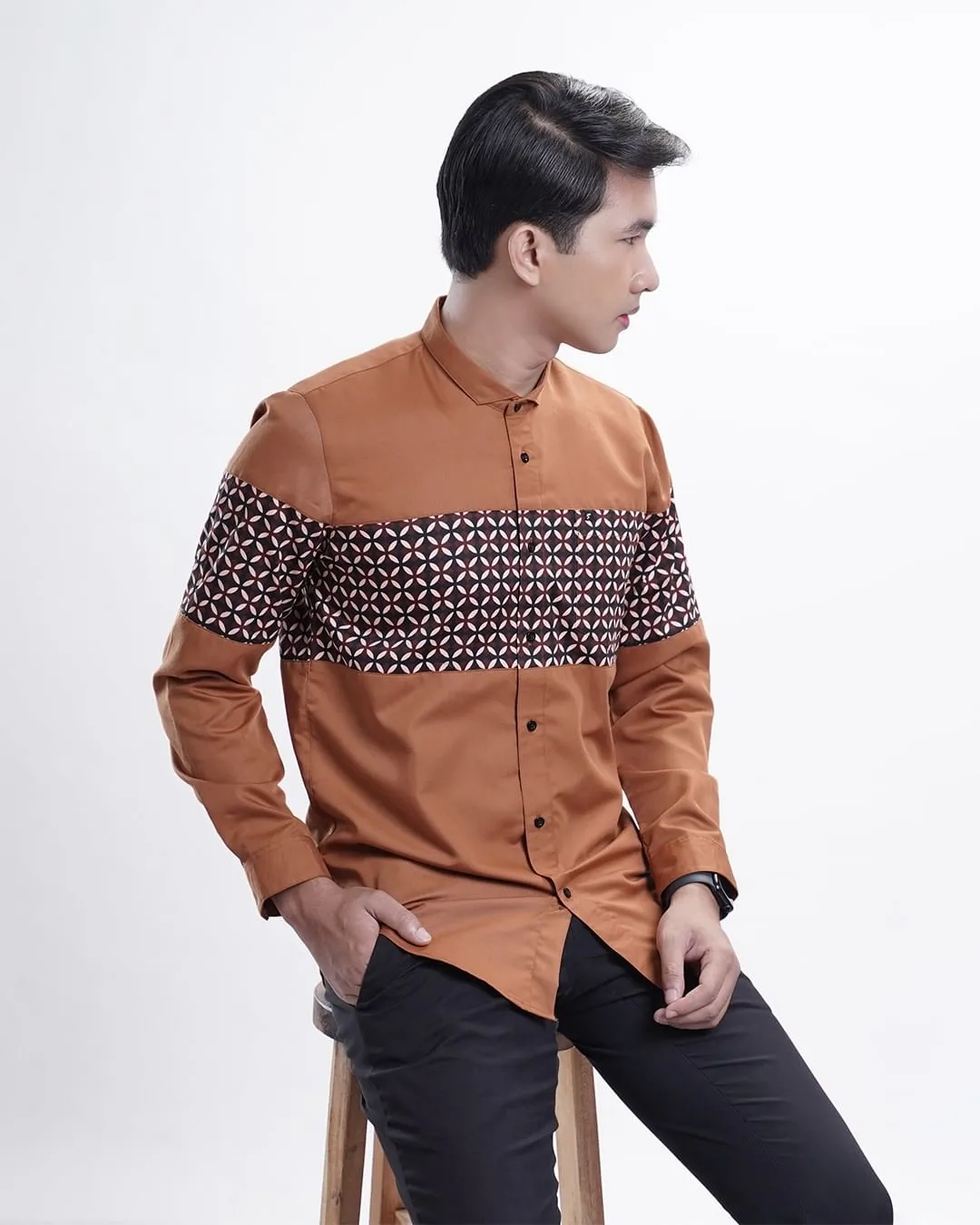 koko modern Batik motif kawung 3