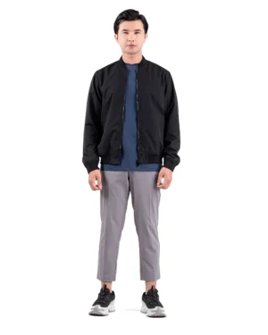Nadeem Bomber Jacket Black 6