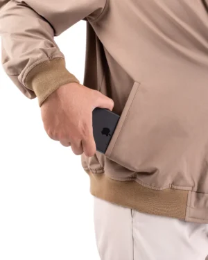 Nadeem Bomber Jacket Golden Brown 12