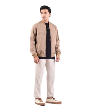 Nadeem Bomber Jacket Golden Brown 2