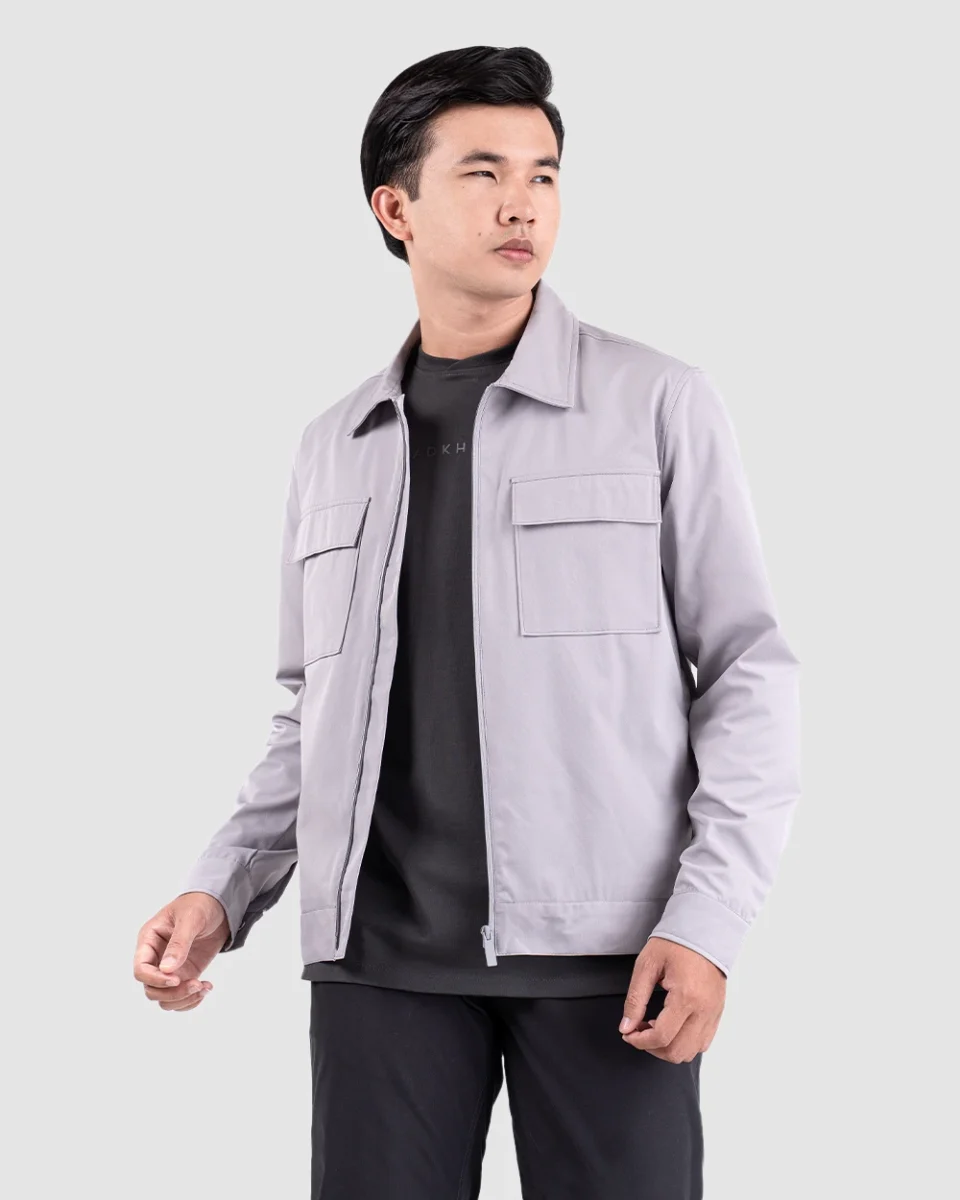 Uthman 3.0 Utility Stretch Jacket Light Grey