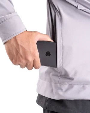 Uthman Essential Jacket Light Grey 13