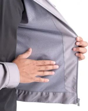 Uthman Essential Jacket Light Grey 16