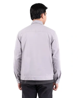 Uthman Essential Jacket Light Grey 9