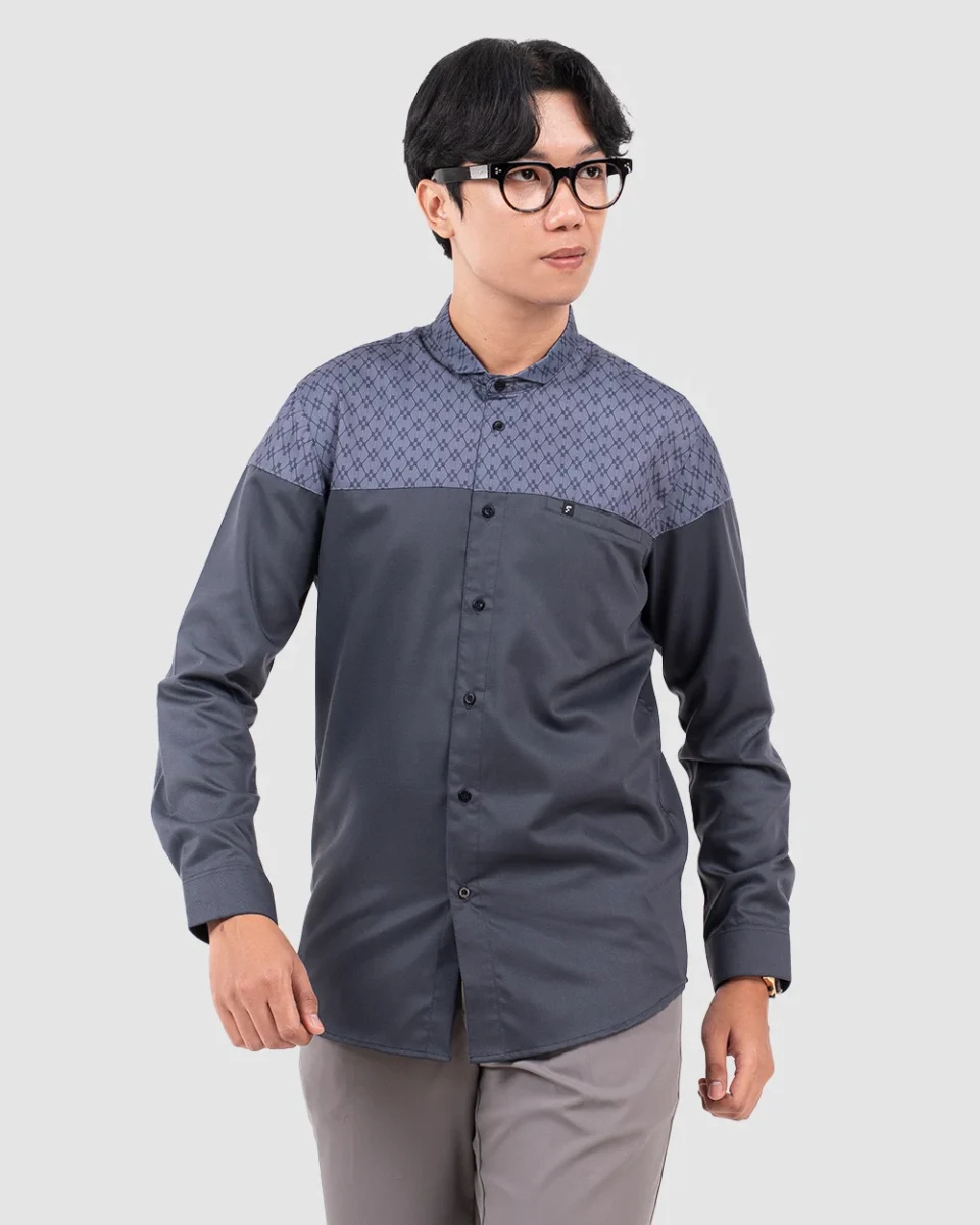 Hazim Dark Grey Long