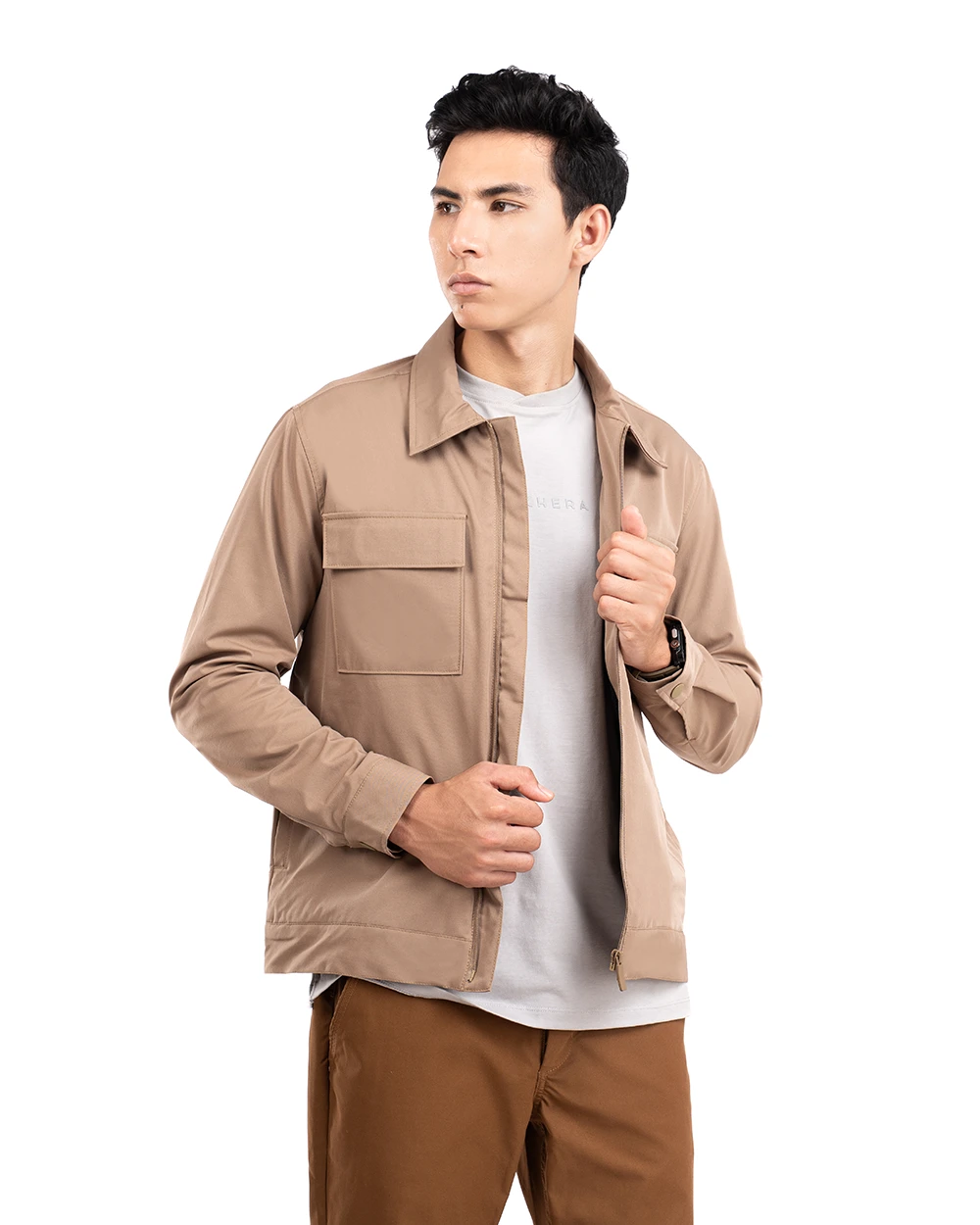 Uthman 3.0 Utility Stretch Jacket Golden Brown 5