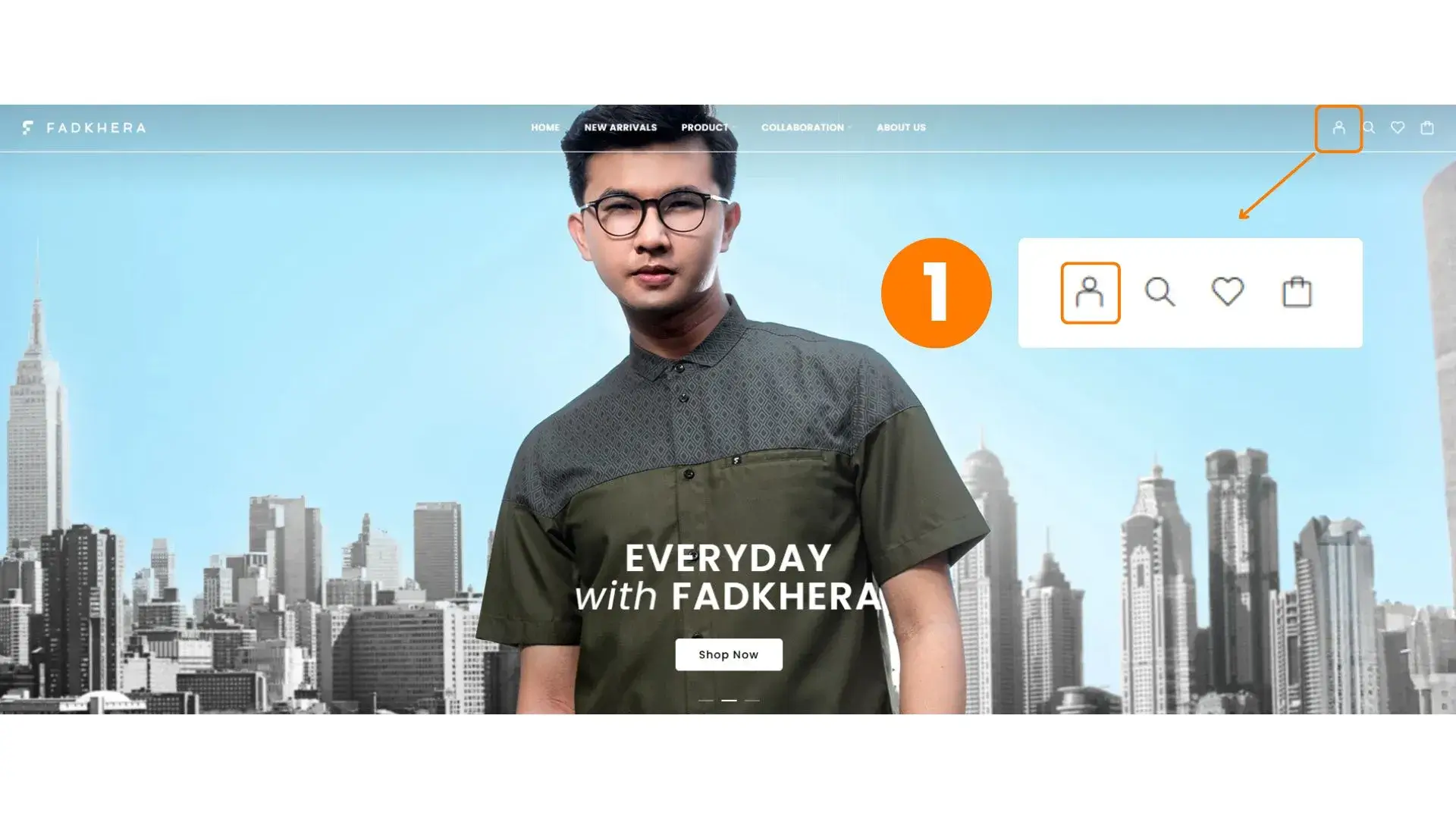 Login atau registrasi