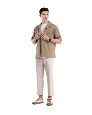 Relaxed Shirt Rexi Khaki 14