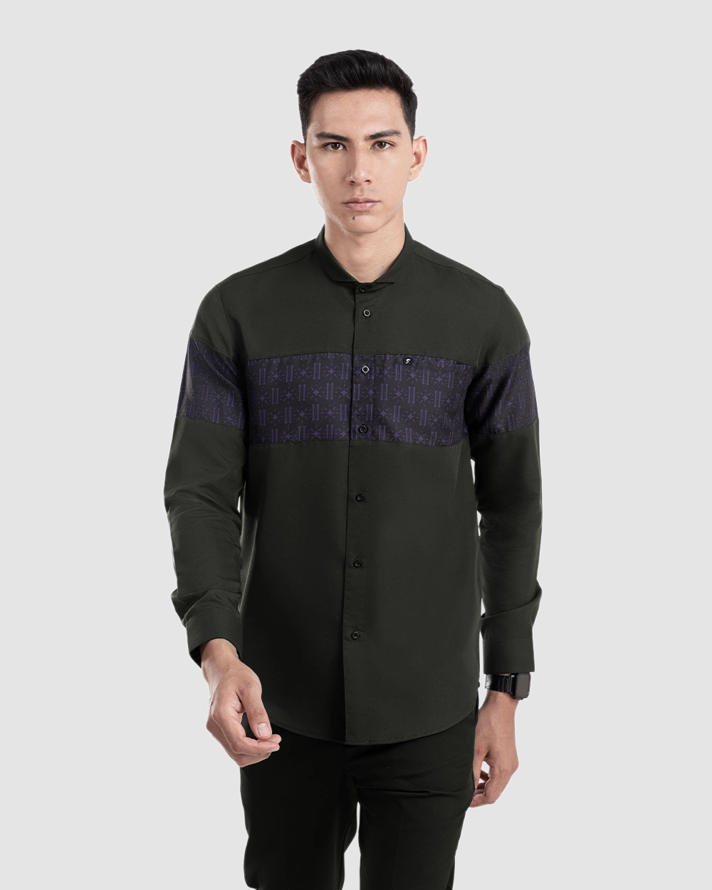 Kemeja koko modern Erkan Long Kemeja koko modern Erkan Long