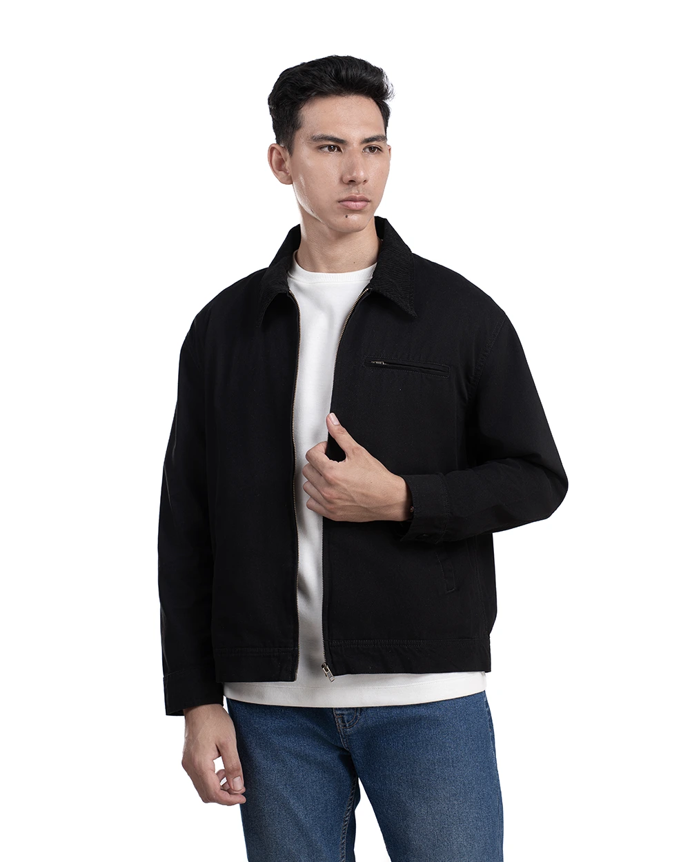 Zaen Work Jacket Black 3