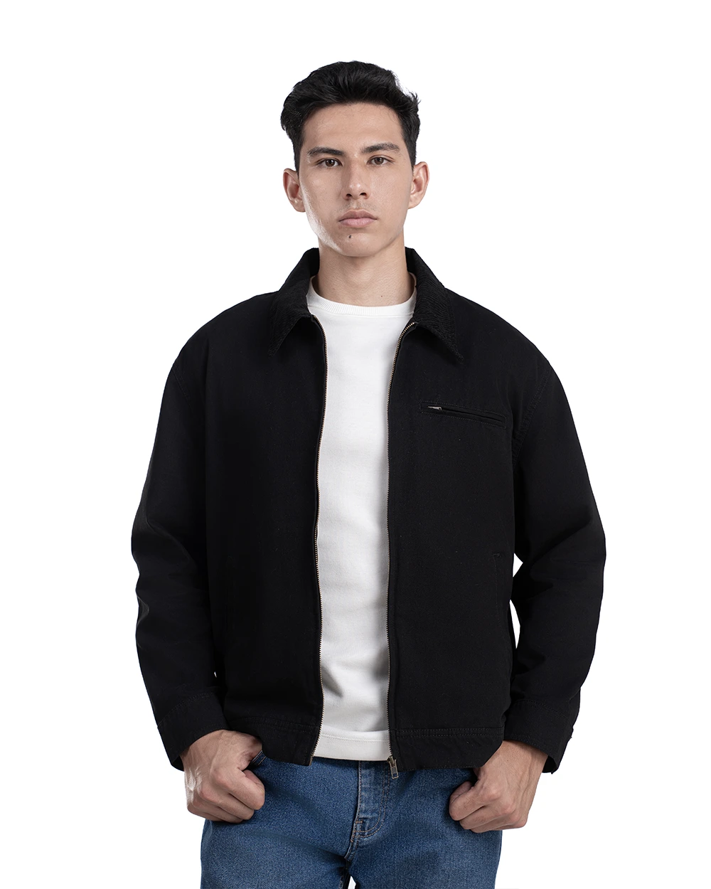 Zaen Work Jacket Black 5