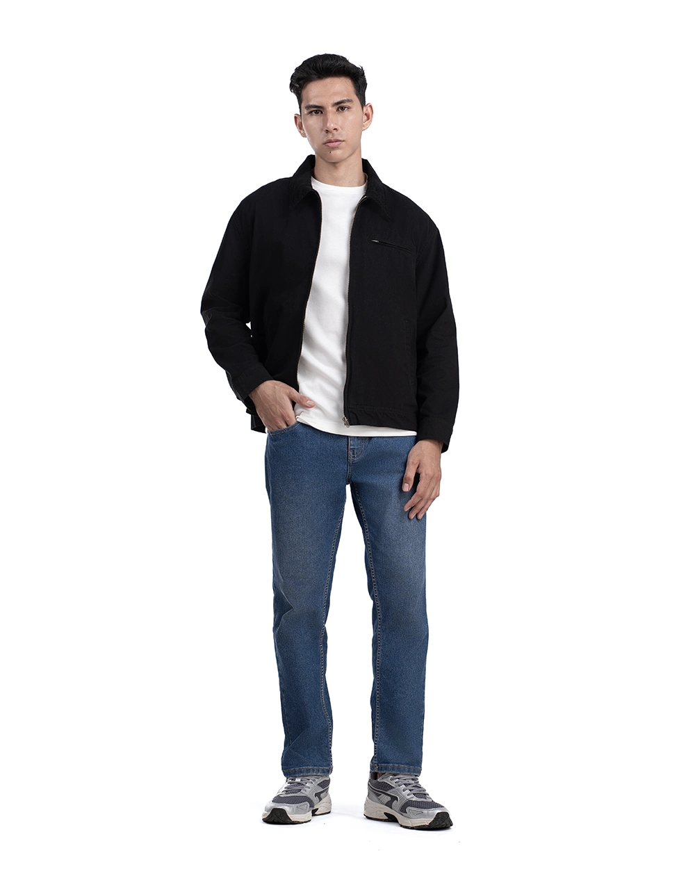Zaen Work Jacket Black 6