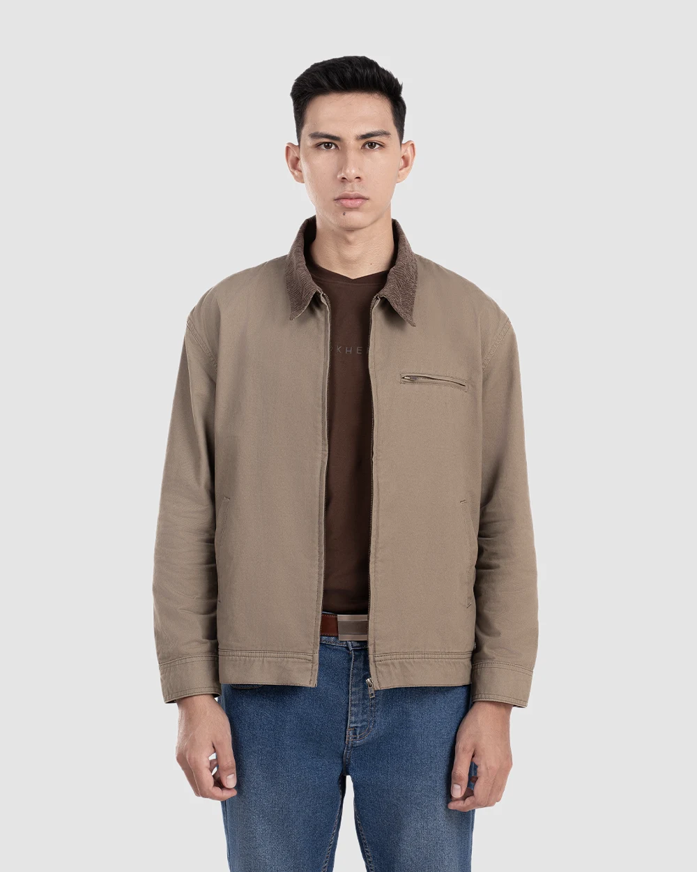 Zaen Work Jacket Khaki Zaen Work Jacket Khaki