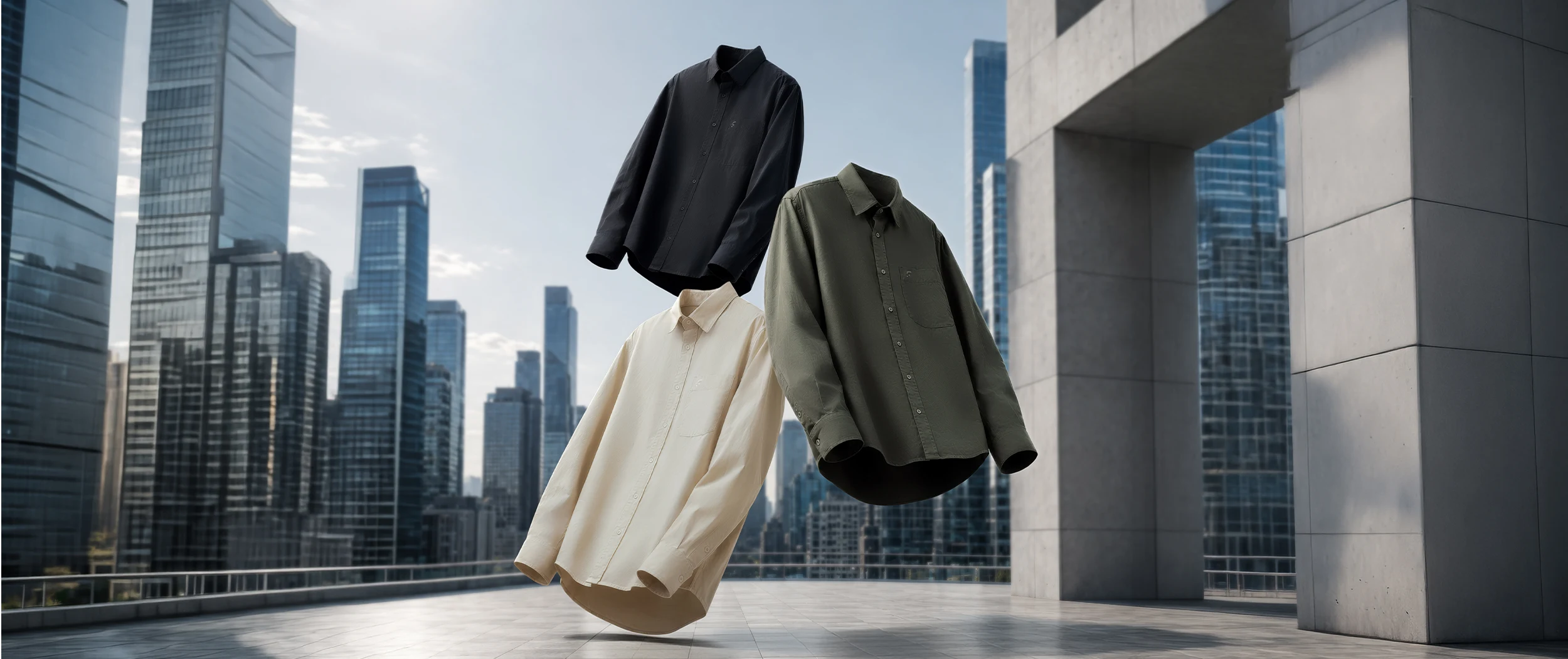 Kemeja oversize Oshie Fadkhera